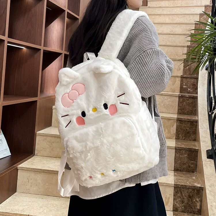 Hello Kitty, милый рюкзак, универсальная сумка на плечо, для студентов