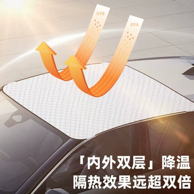 Cover, Half Cover, Magnetic Sunshade, Thickened – Car snow shield