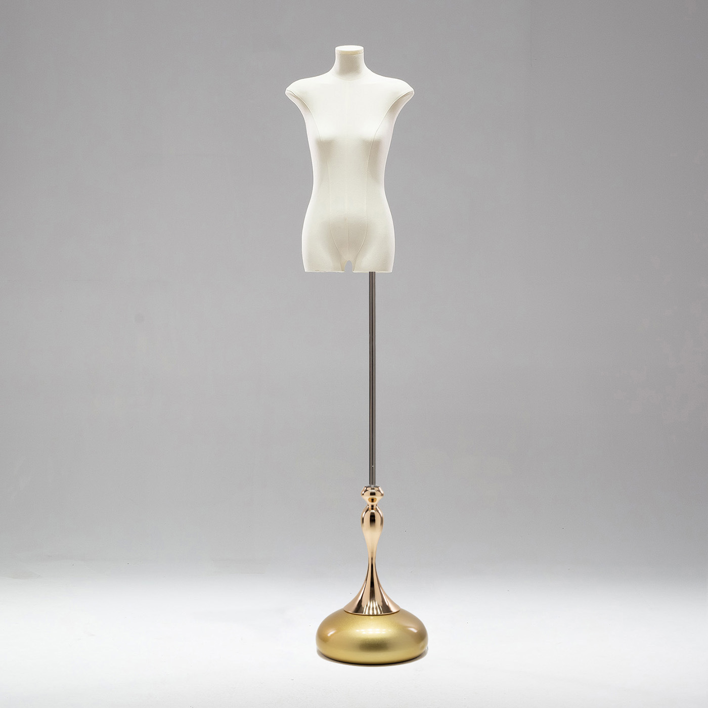 Modelo de accesorios tienda de ropa de mujer maniquí de gota de agua base ventana de pantalla de cuerpo de vestido de boda exhibición de cuerpo humano marco de modelo