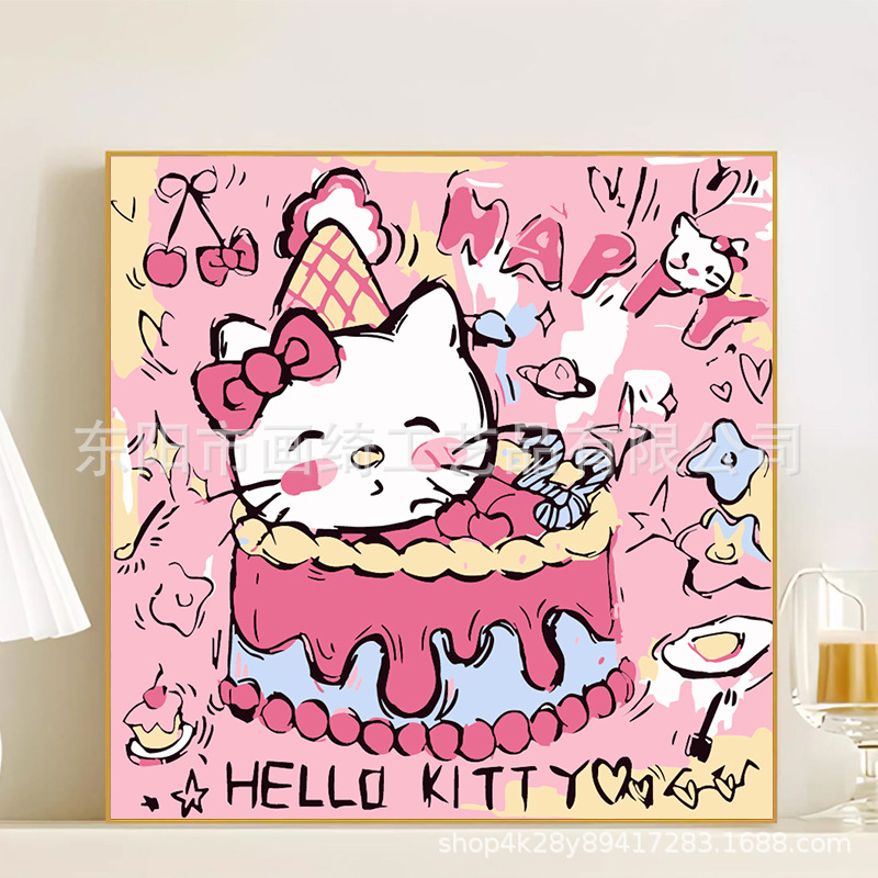 LL212 / 20*20CM(画笔+颜料+绷好内框）