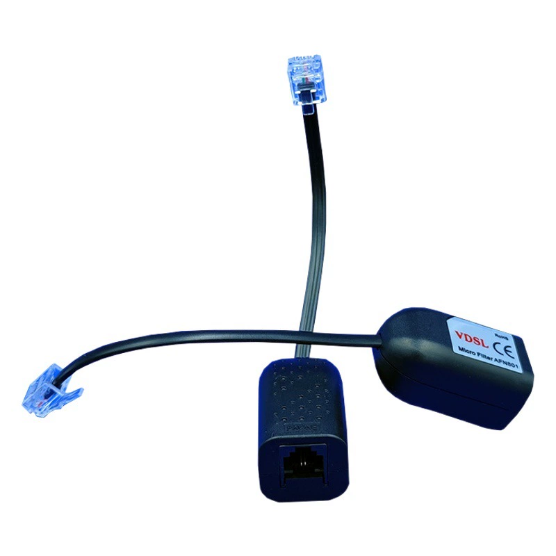 AFN801 VDSL фильтр телефонная фильтрующая головка VDSL xDSL телефонный голосовой фильтр черно-белый можно заказать