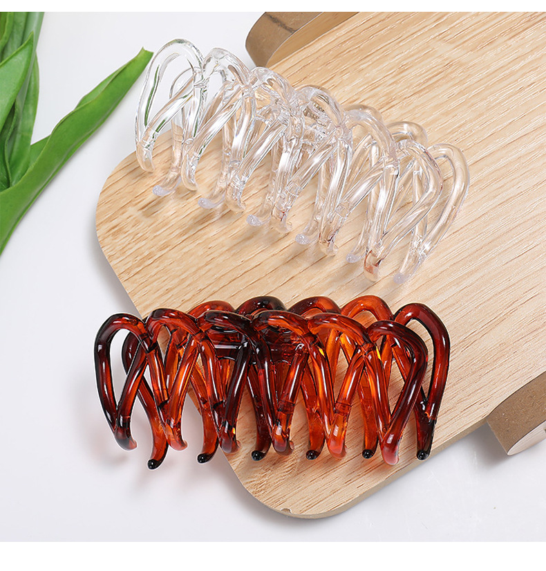 Korean resin hollow catching clippicture6