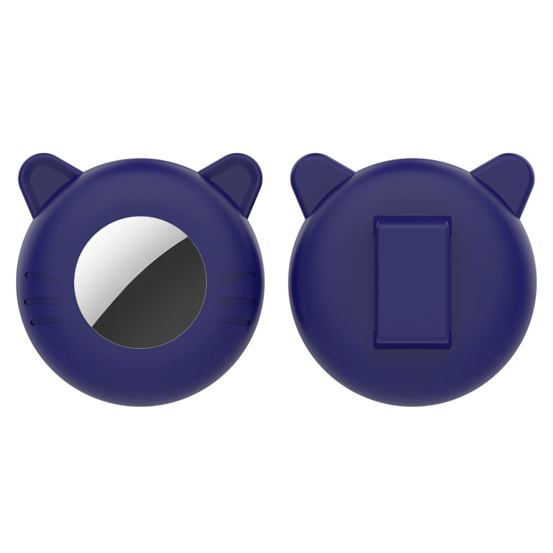 Aplicable a Apple Airtag cubierta nueva cachorro gatito collar cubierta de silicona localizador cubierta protector de pérdida