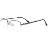 IP electroplating semi -titanium non -magnetic titanium close -the -eye glasses frame men's business β titanium Great Wall wind piano lens shelf wholesale