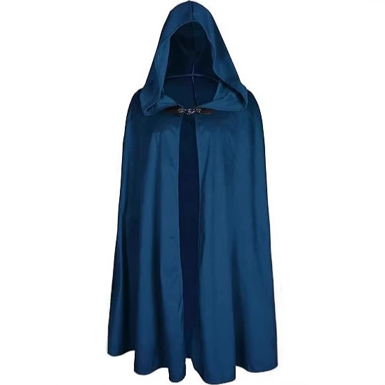 2025 новый средневековый замшевый плащ для Хэллоуина, LARP, бархатный плащ для сценических выступлений и костюмов