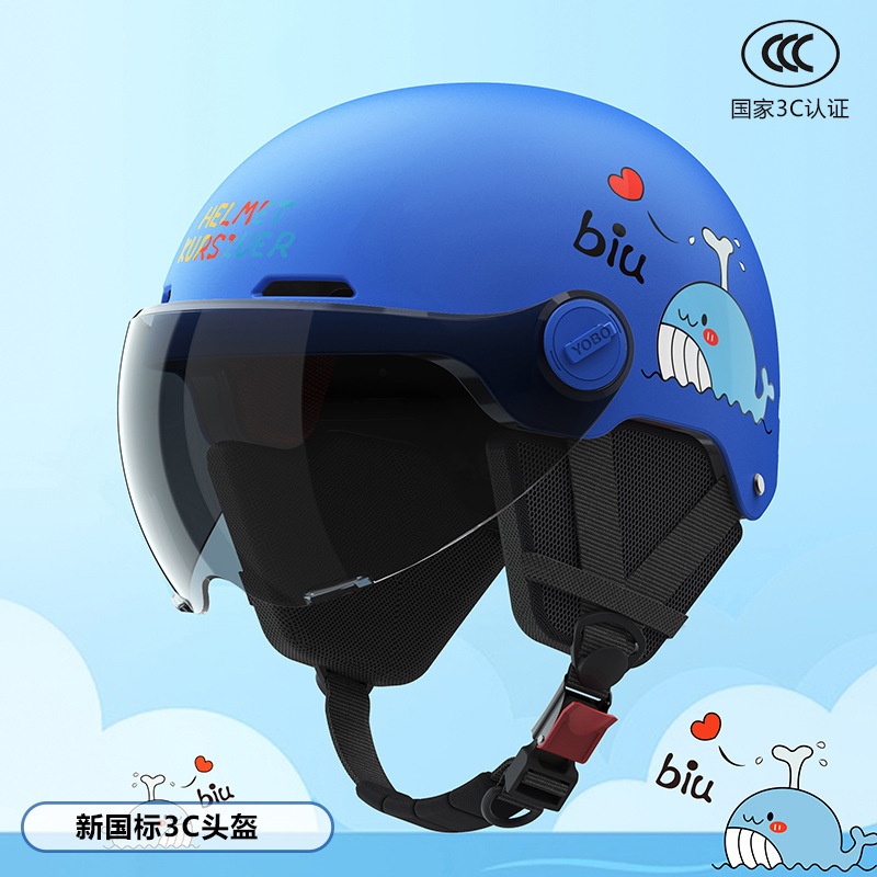 Casco 3c certificado casco infantil 6 - 12 años de verano ventilado patineta ventilado casco de bicicleta eléctrica