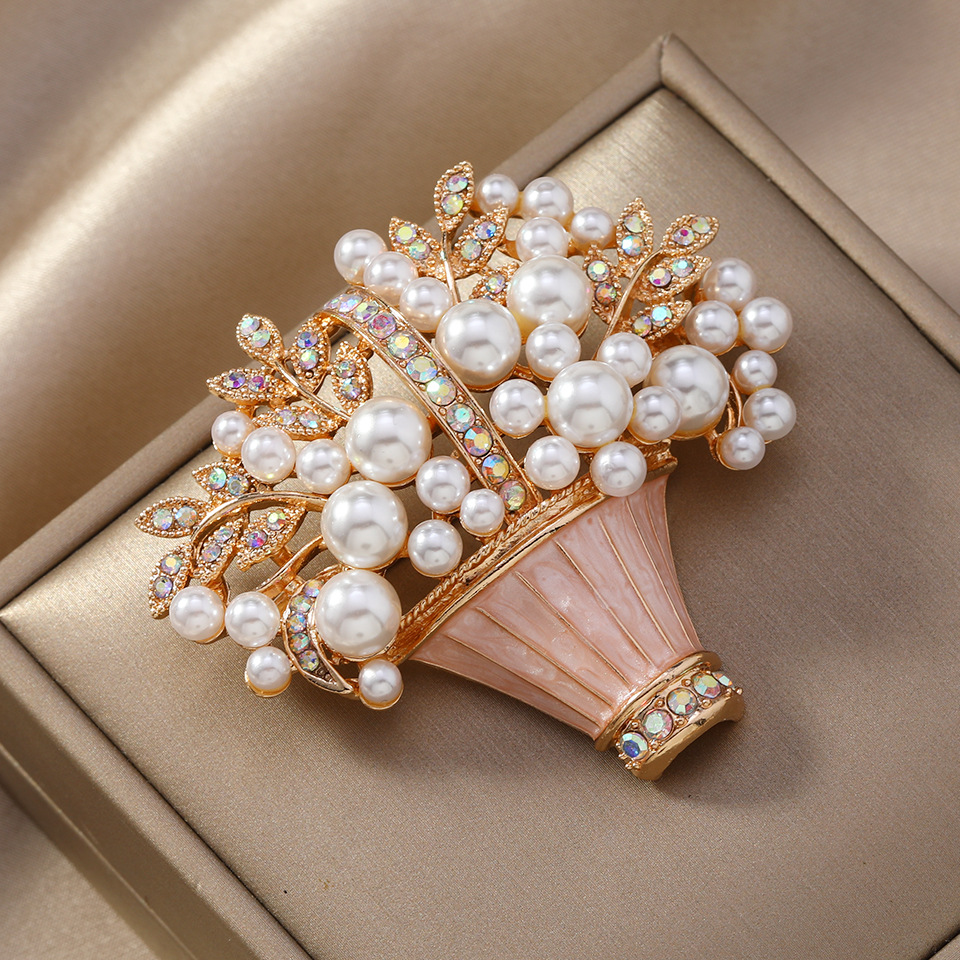 Grous Emaille Blumeband Fir Dammen Statement Bijouen Boho_voghion.com