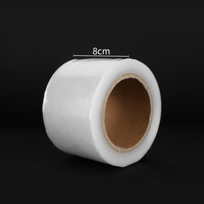Película de bobinado PE fabricante de película pequeña en stock suministro directo Película de bobinado PE película pequeña película de estiramiento transparente Película de plástico autoadhesiva