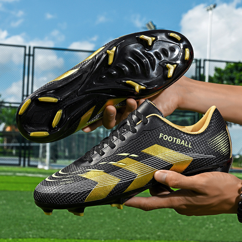 Zapatos de Fútbol Profesionales para Jóvenes de Malla y TPU, Ligeros, para Entrenamiento en Césped