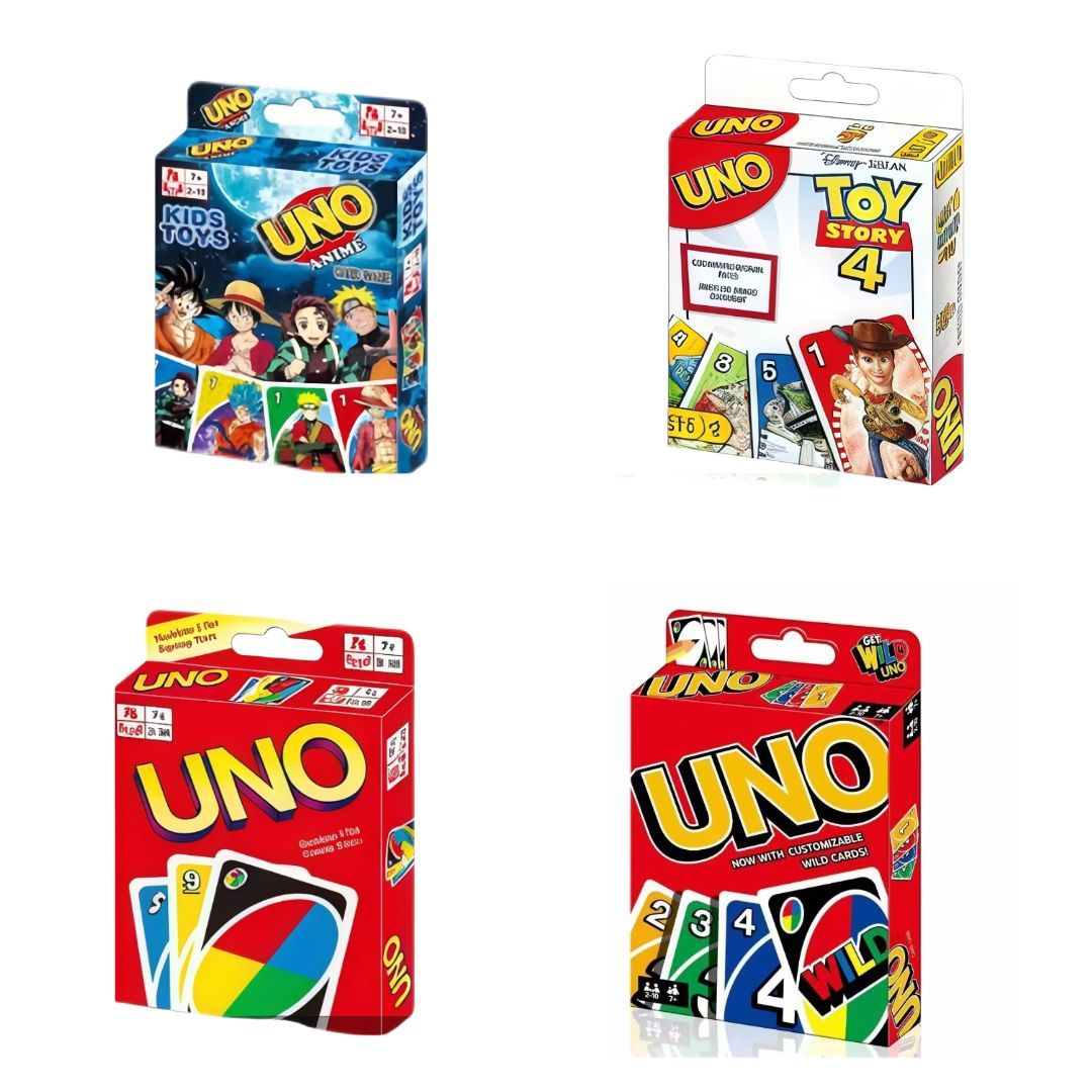 Educational Stress-Relief Friendship Joy Uno Card Roommate Party Game Preferred Board Game Playing Cards Parent-Child Activity Cards