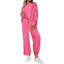 V 48465 Relaxed Solid Color Jogger Set �����˶���װ �羳����