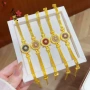 满钻沙金太阳花手链