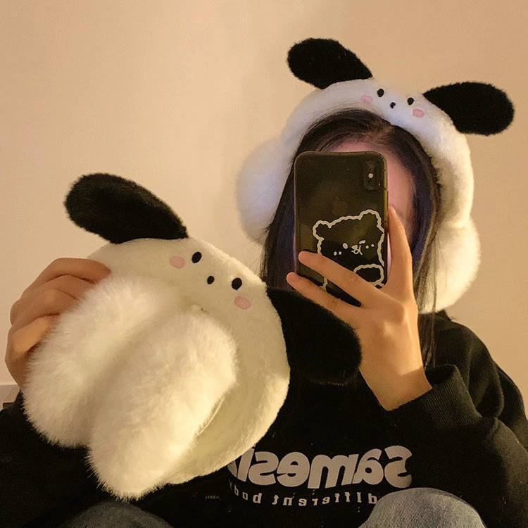 Согревающие наушники, мультфильмовый earmuffs, защита ушей