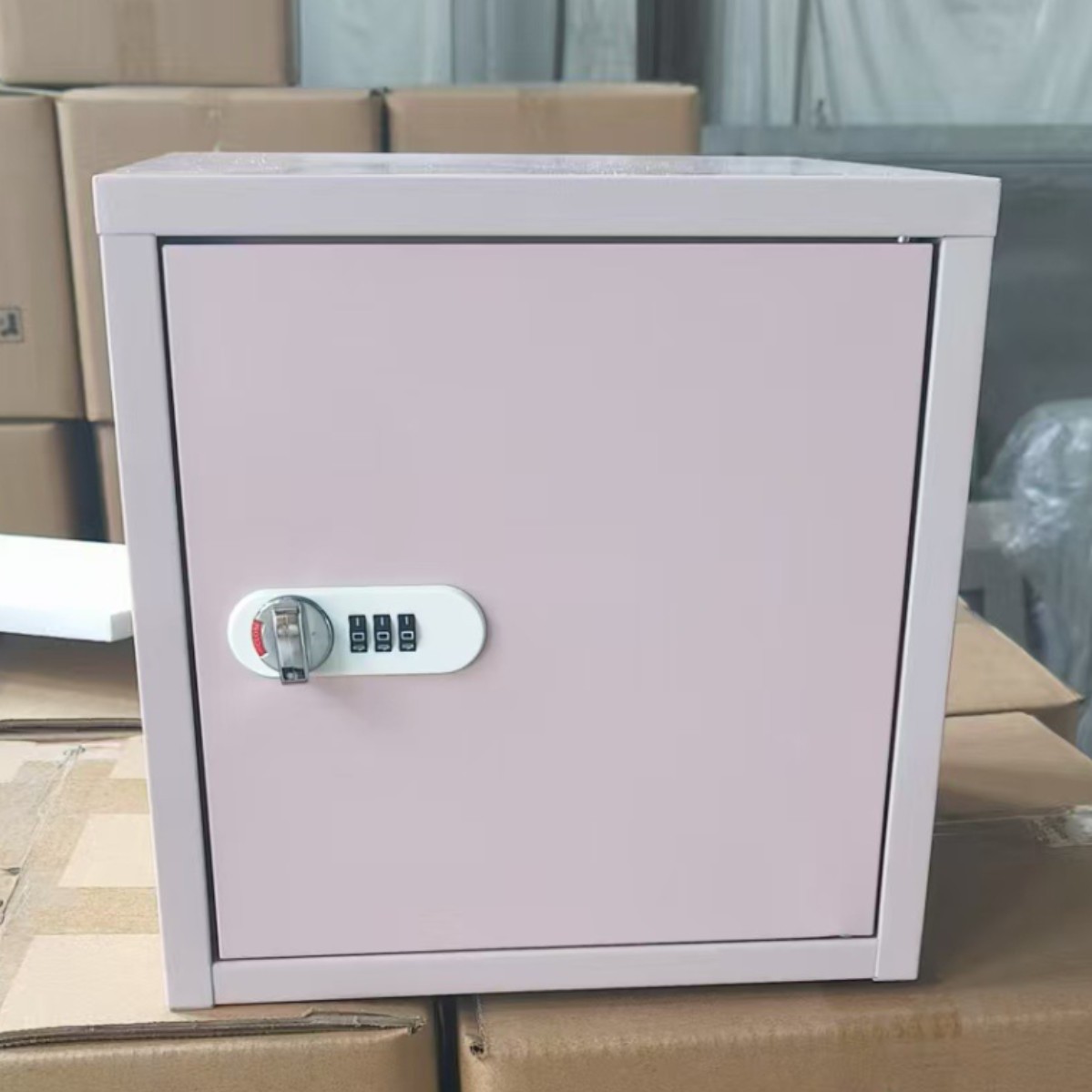 소형 데스크탑 비밀번호 금고 철제 수납함 소형 철제 캐비닛 미니 비밀번호 캐비닛 보관함 파일 캐비닛