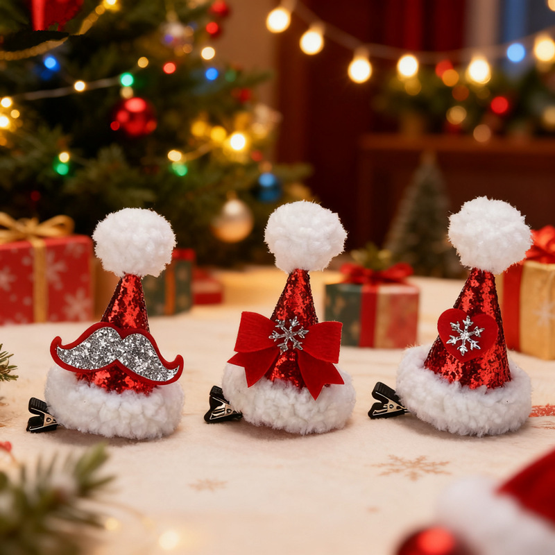 New Christmas Hair Clips, Sweet and Cute, Christmas Gifts for Adults and Children, Antlers, Promotional Christmas Hats, Bows New Christmas Hair Clips, Sweet and Cute, Christmas Gifts for Adults and Children, Antlers, Promotional Christmas Hats, Bows
