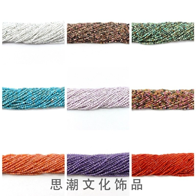 Organic turquoise white crystal, agate round beads, wholesale