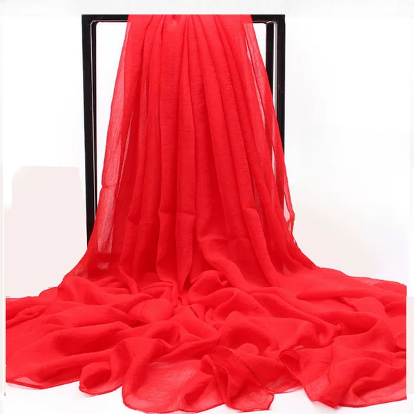 Summer new simulation silk scarf ladies sunscreen shawl candy color beach towel solid color silk scarf long factory wholesale