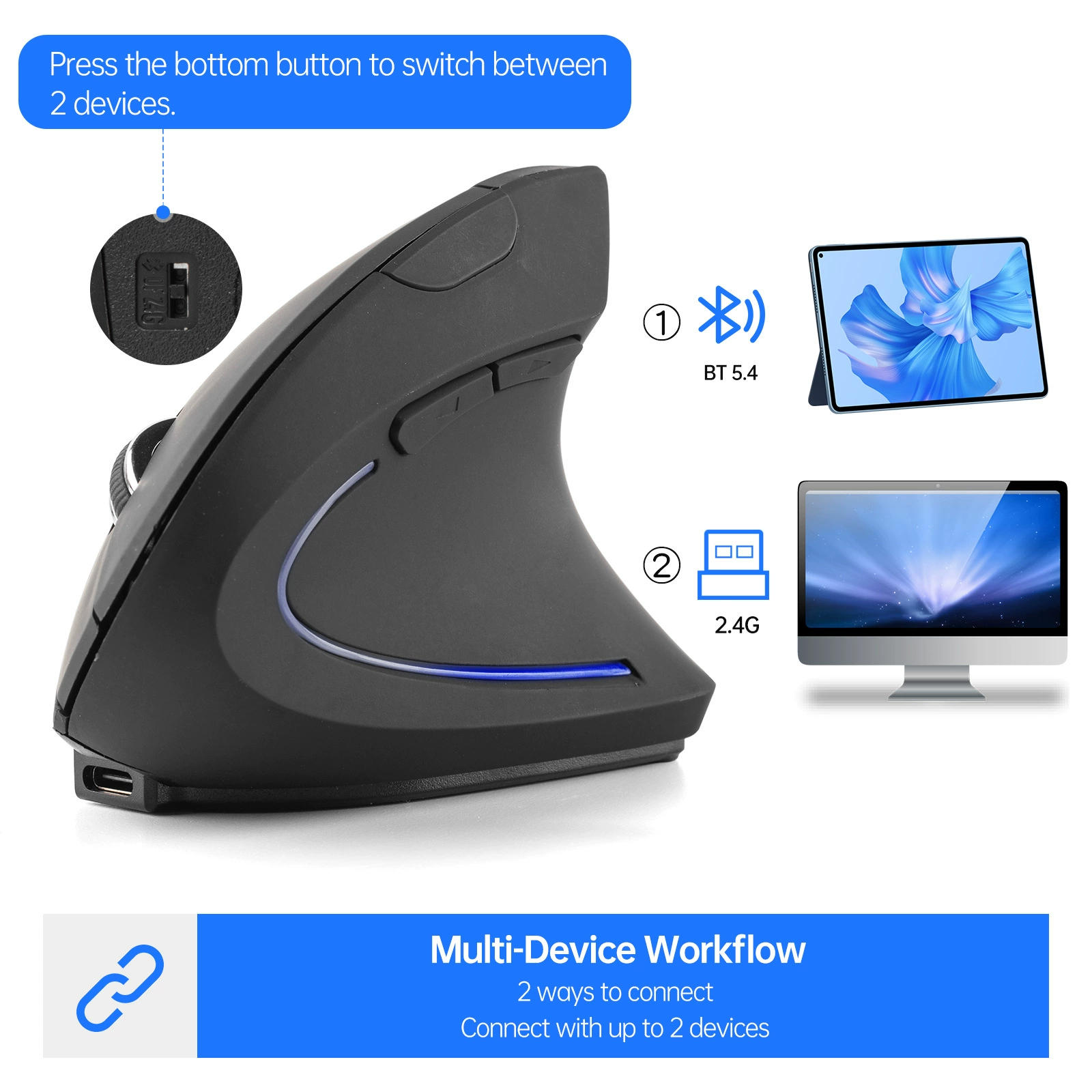 (Cross-border trading), mouse charging, laptop, business version, bluetooth