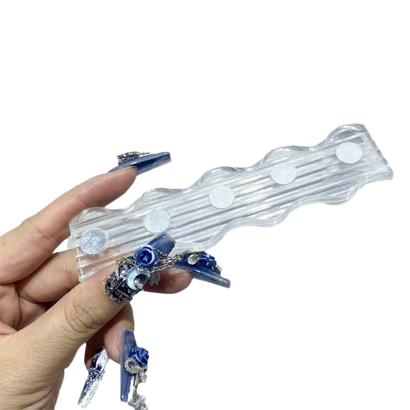 Universal Display nail practice base finger bracket nail holder nail stick color card wear nail special nail holder decoration base