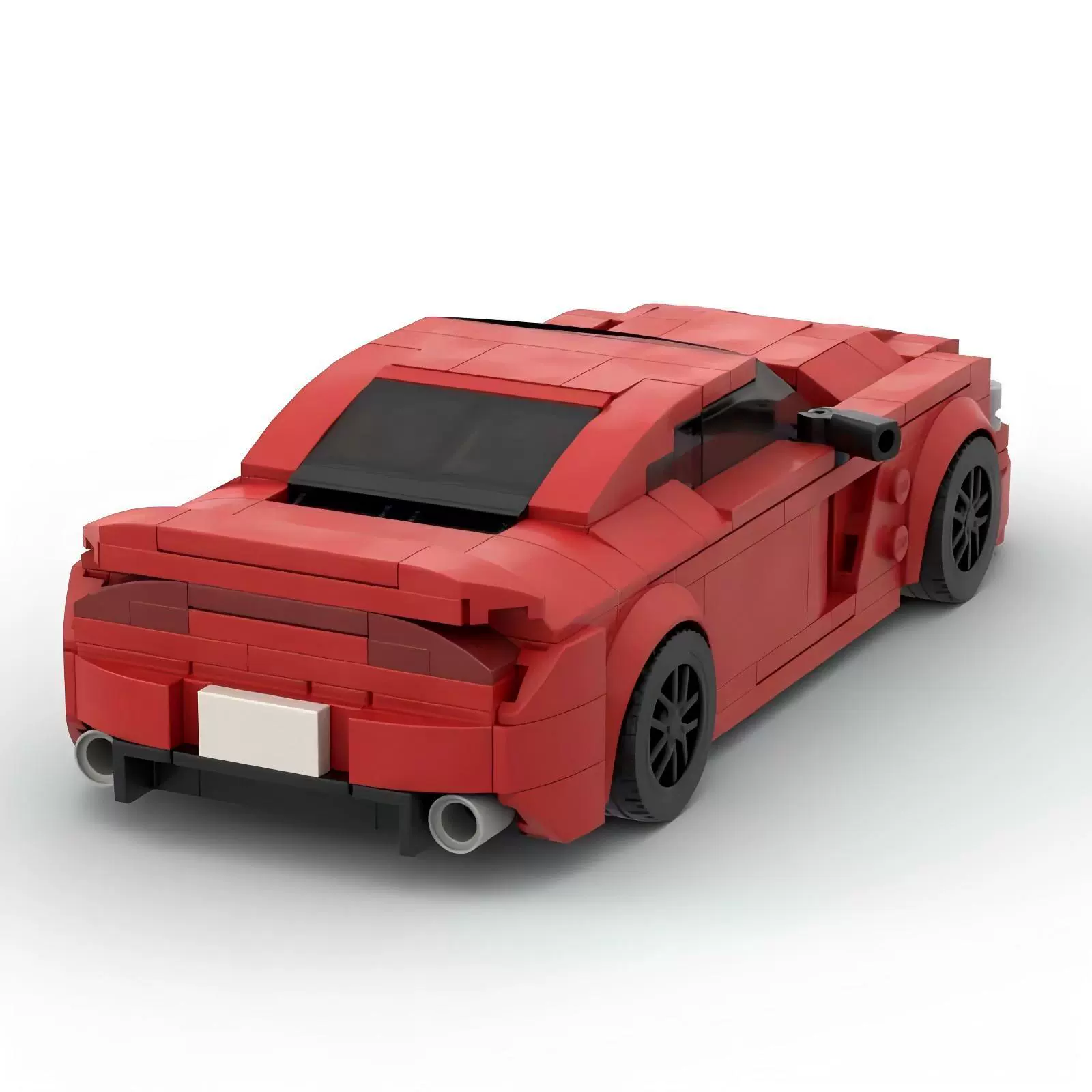 Конструктор kompatible с LEGO MOC-149865 Dodge Charger SRT Hellcat модель украшение частичка игрушка