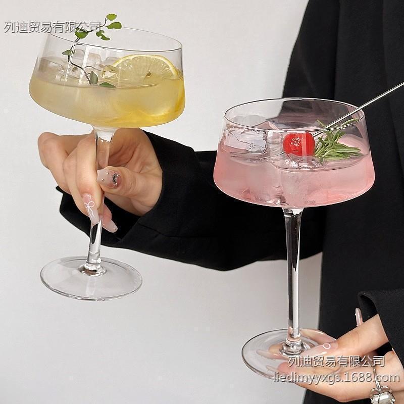Japanese-style Kimura Goblet Crystal Tower Cup Bar Cocktail Cup Martini Cup Ins Fruit Wine Cup Women's Special Mug Japanese-style Kimura Goblet Crystal Tower Cup Bar Cocktail Cup Martini Cup Ins Fruit Wine Cup Women's Special Mug