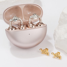 可爱小乌龟新款通用型Freeclip耳机夹扣钻扣时尚精致原创精品配饰