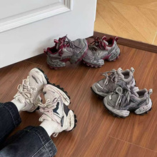 儿童鞋子老爹鞋2026春季新款男童休闲软底网面鞋运动鞋女童跑步鞋