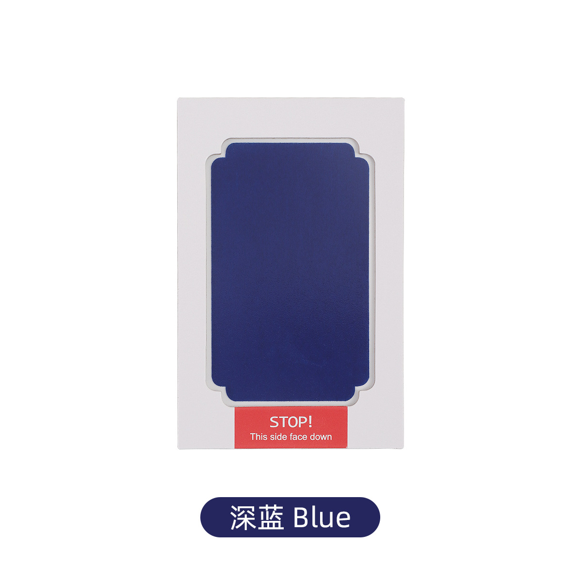 진한 파란색 트럼펫