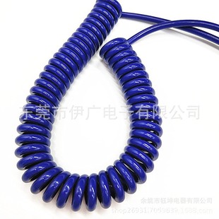 Pu Spring Wire 1-25 Core Supplies Various Specifications of Large Circle Diameter Ultra-Thick Cable High Elastic Spiral Telescopic Wire