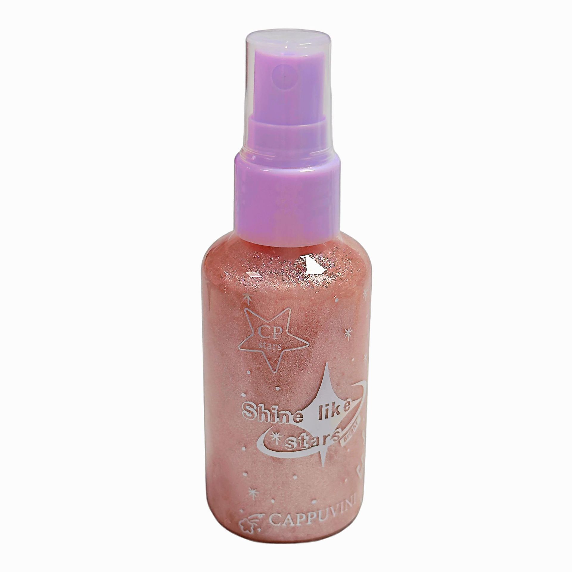 CAPPUVINI perforación brillante spray corporal brillante brillante brillante brillante líquido brillante cosméticos transfronterizos al por mayor