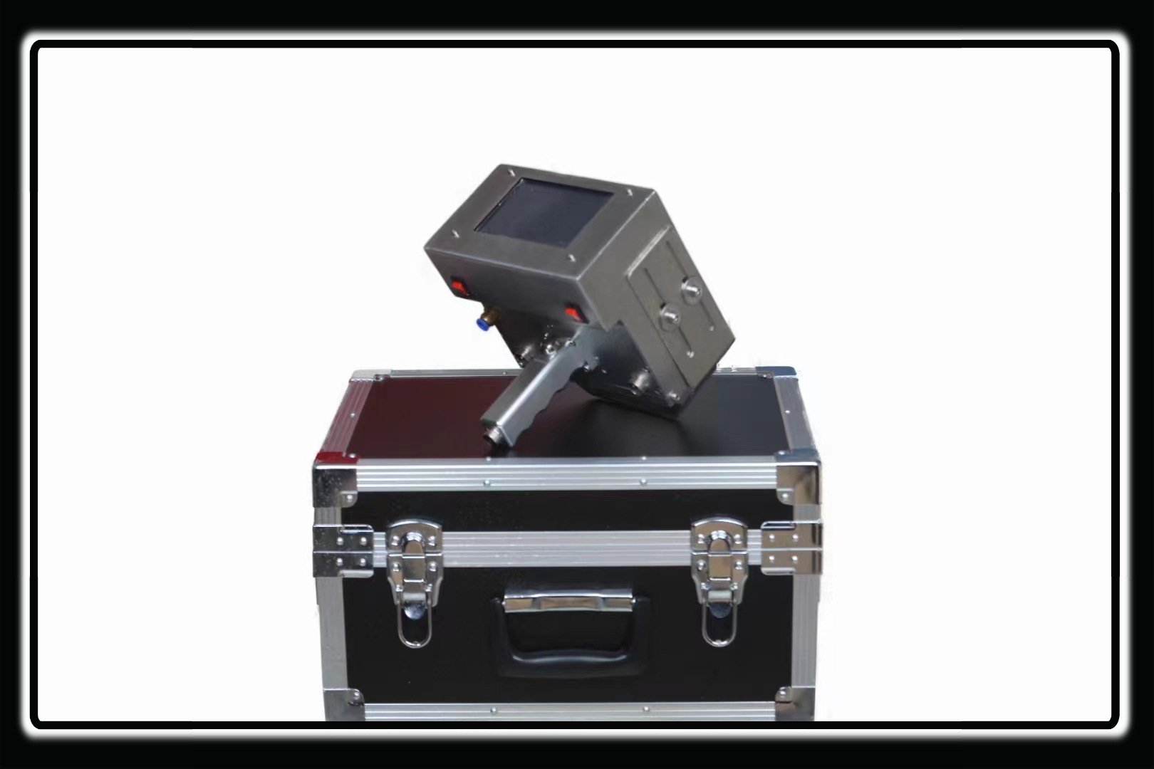 供应小型手持打标机 无需气源电动打码机 电磁式可充电便携刻字机