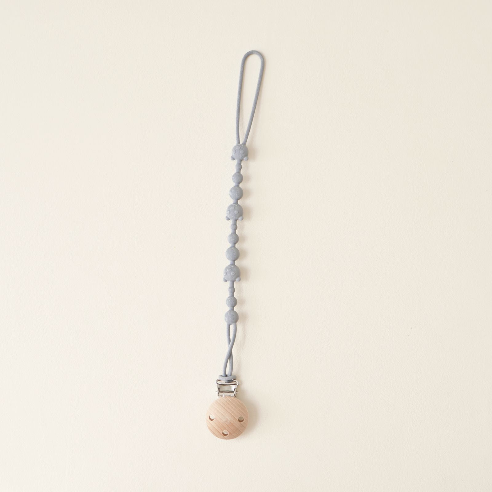 곰 회색 파란색 젖꼭지 체인 (실제 촬영 하이 퀄리티)