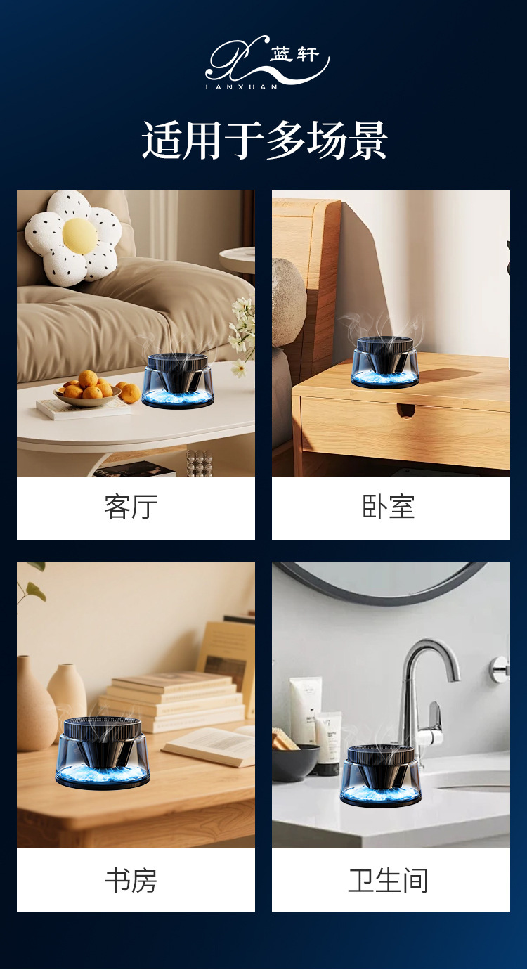 Cloud Mist Car Fragrance Luxury New Model Long-Lasting Scent Men's Car Perfume High-End Automatic Spray
