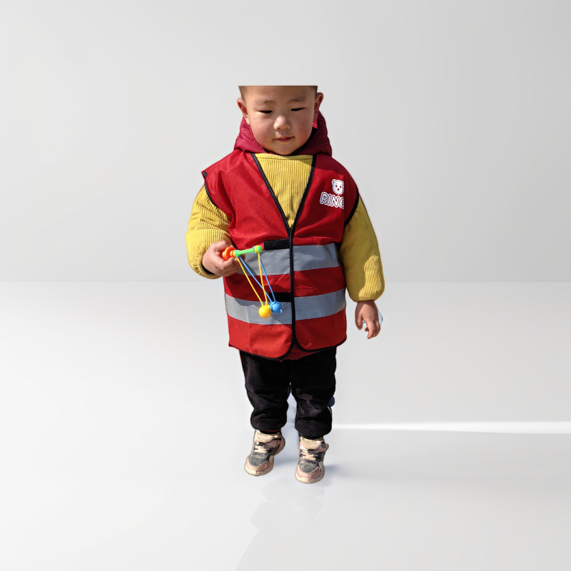 Chaleco infantil sin bolsillos, chaleco para correr de noche, chaleco protector de seguridad para ciclismo, chaleco reflectante