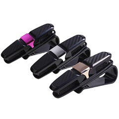 Car-mounted glasses clip, multi-functional car eyeglass holder, creative car sunshade storage clip