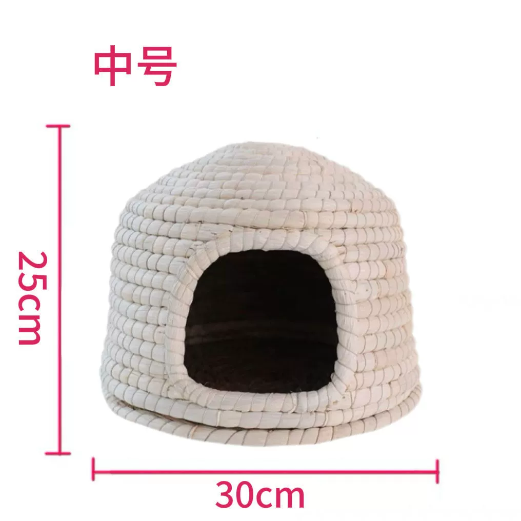 Pigeon special yurt castle nest pet grass nest hand-woven pigeon nest castle nest hatch eggs Dutch pig