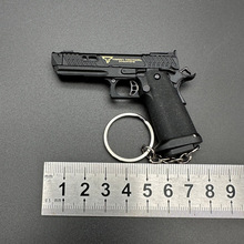 新1:3合金帝国极速追杀抛壳G34TTIPITVIPER蝮蛇钥匙扣枪玩具模型