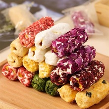 拉丝奶酥蛋卷酥网红休闲零食景区热卖特产厂家批发独立装500克