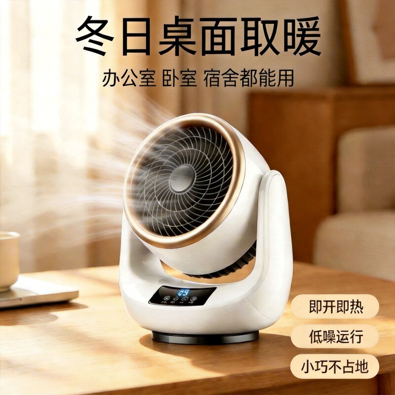Household desktop heater small sun quick heating bathroom bedroom small thermal heater portable electric heater gift Household desktop heater small sun quick heating bathroom bedroom small thermal heater portable electric heater gift