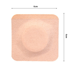 膚色無紡布穴位貼三伏貼肚臍貼三九6*6穴位空白貼肚臍貼色膏藥托