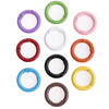 Color -colored paint paint spring buckle DIY jewelry material circular opening springs bead beading mobile pendant keychain