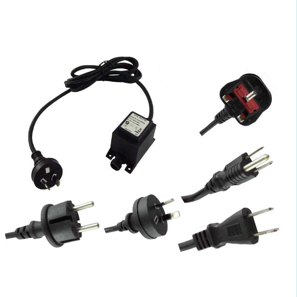 户外喷泉变压器12VAC 1A 12W  认证齐 全质保5年