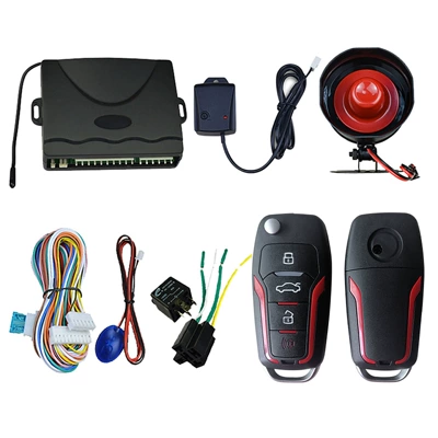 Kaichisheng Manufacturer Cross-Border Universal K10R Remote Control Central Locking Vibrator Sensor Alarm Car Alarm (Car anti-theft device) - car-alarm-k16-with-k10r-remote-control