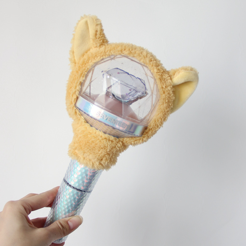 韓国SEVENTEEN17サポートスティックライトセットカラットスティック保護カバーぬいぐるみコンサート第二世代周辺機器|undefined