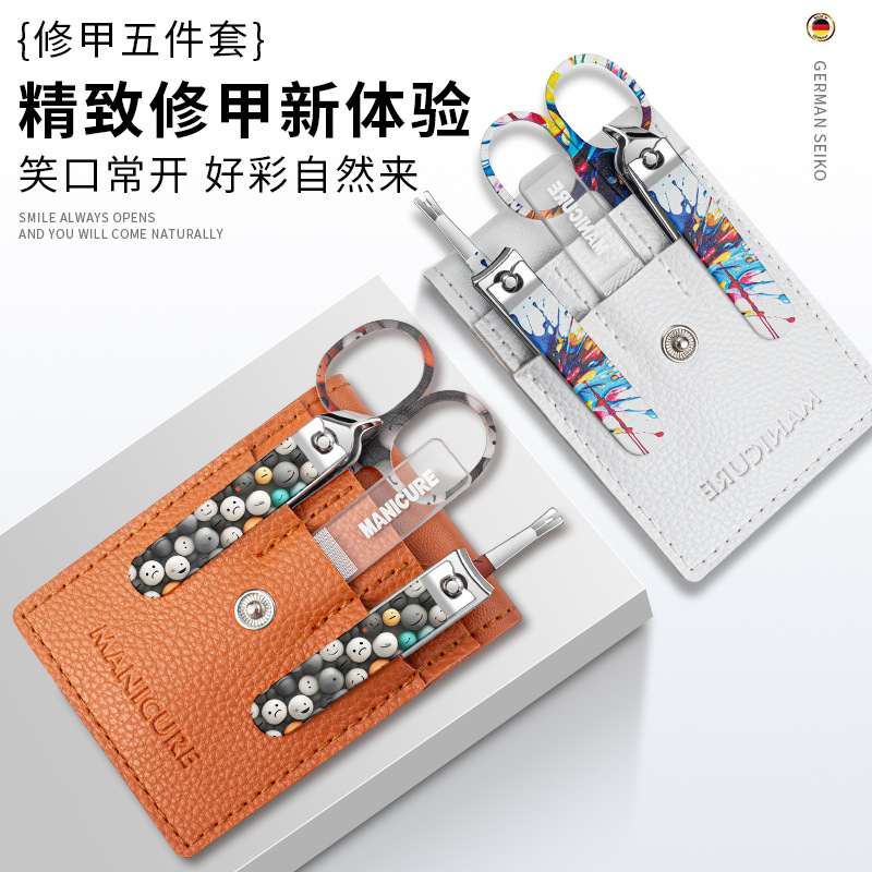 Exfoliating nail scissors for nails stainless steel