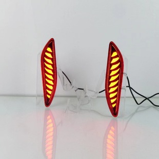 Suitable for 24-year Toyota ALPHARD ELFA rear bumper light special car special modification rear fog light flowing turn light