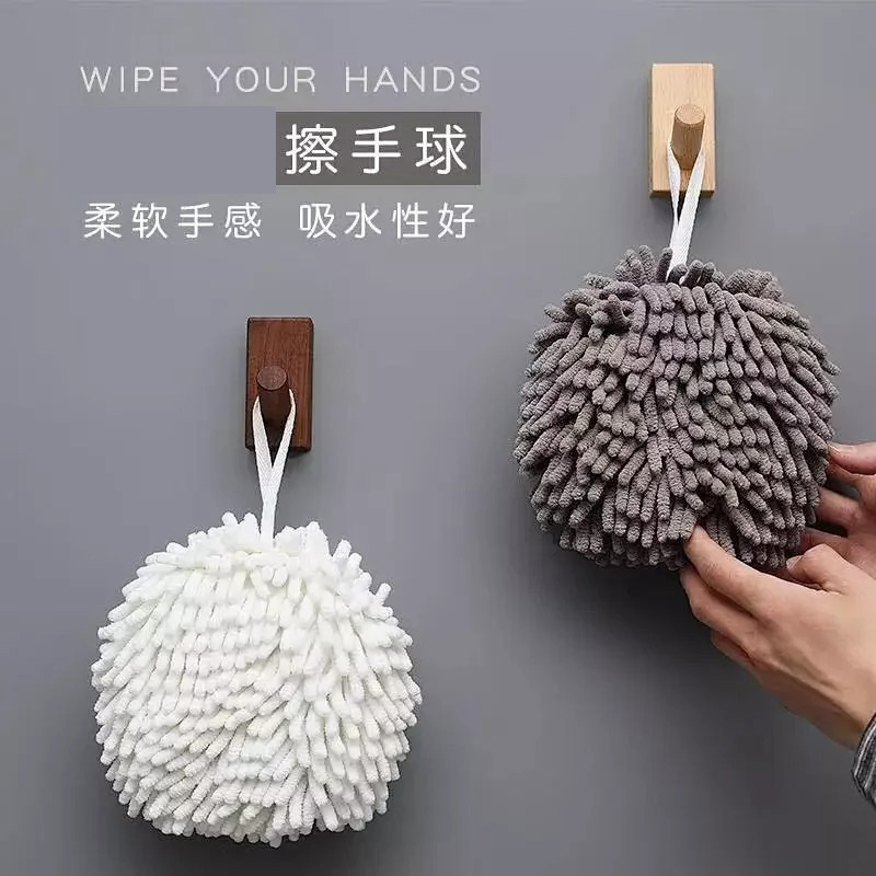 Handball Wipe Hangable Household Kitchen Bathroom Creative Absorbent Soft Towel