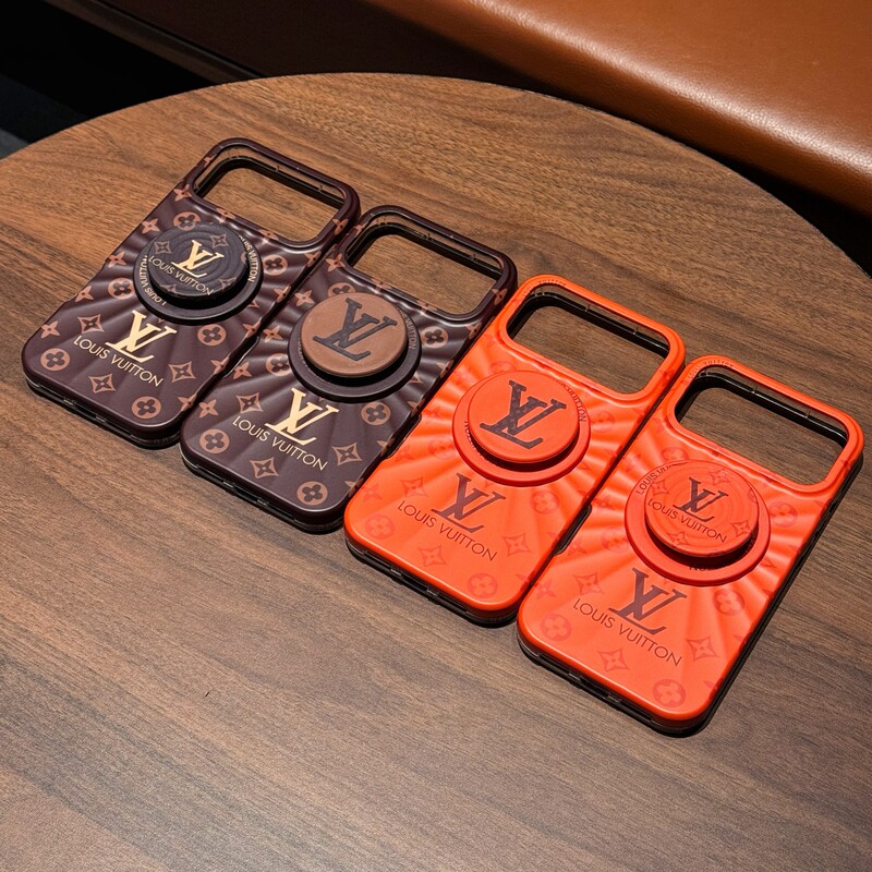 Lv Magnetic Stand Case with Star Pattern Suitable for Apple 13 Fashion Phone Case Trendy Model 17 Series Luxury High-End
