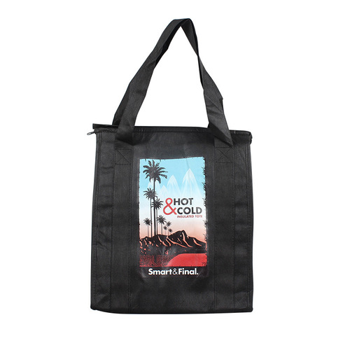 Takeaway cake lunch box food preservation ice bag crab ice bag non-woven aluminum foil insulated bag