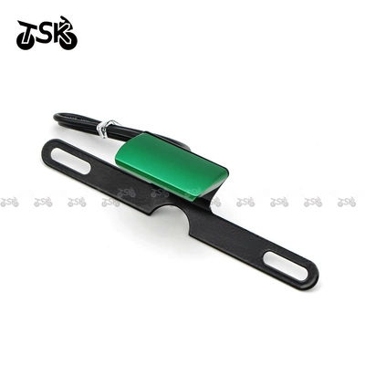 Applicable Honda, Kawasaki, License plate lamp - green